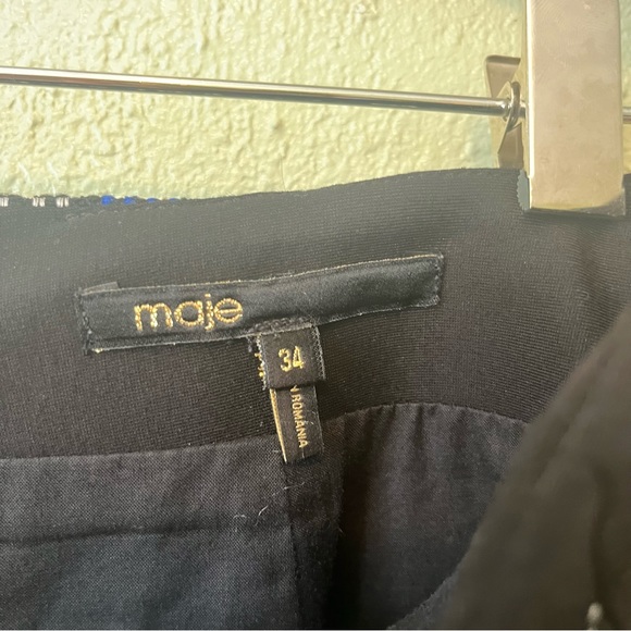 MAJE printed woven mini skirt SZ 34 / XS - Picture 8 of 9